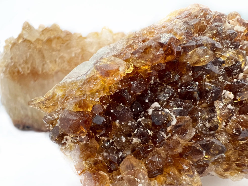 Druzy Citrine Clusters